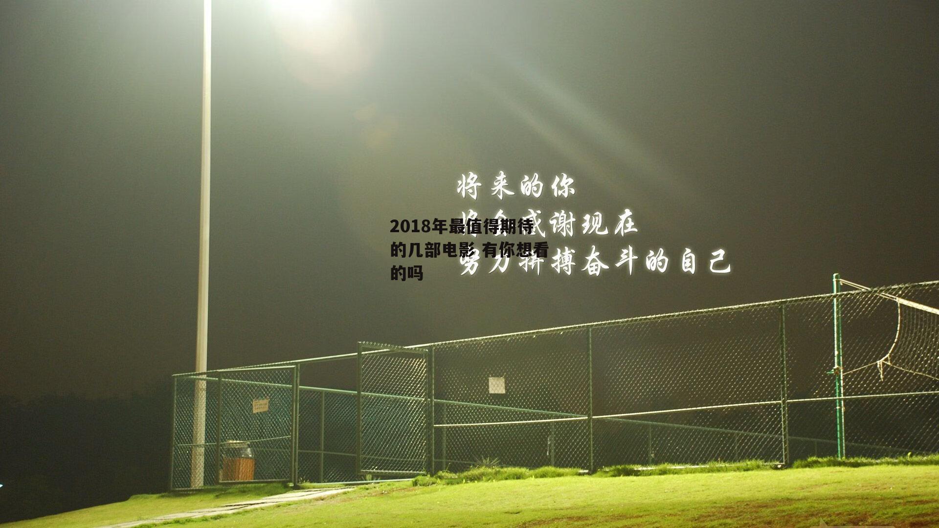 2018年最值得期待的几部电影 有你想看的吗